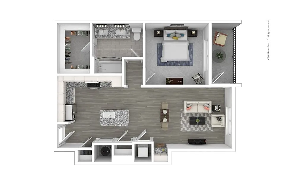 Floor plan The Lanier
