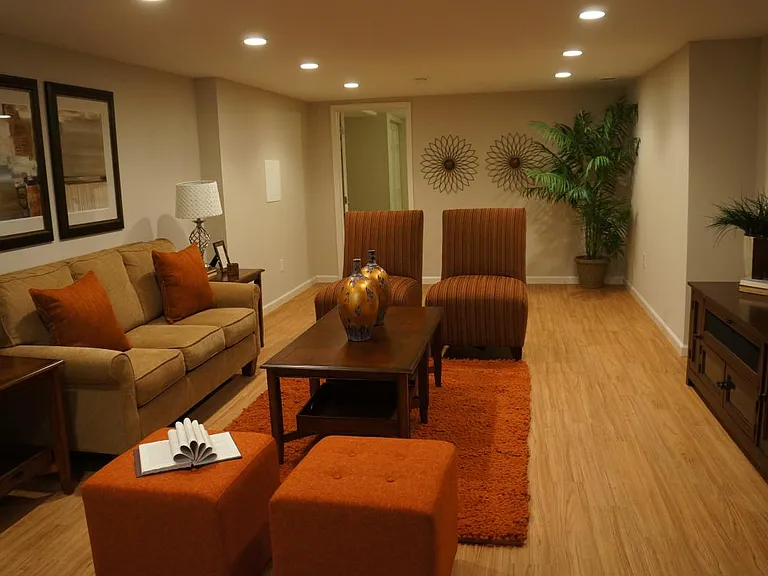 Lower level family room