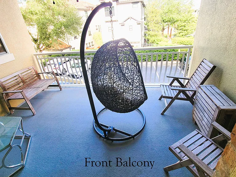 Front Balcony - Leased UNFURNISHED