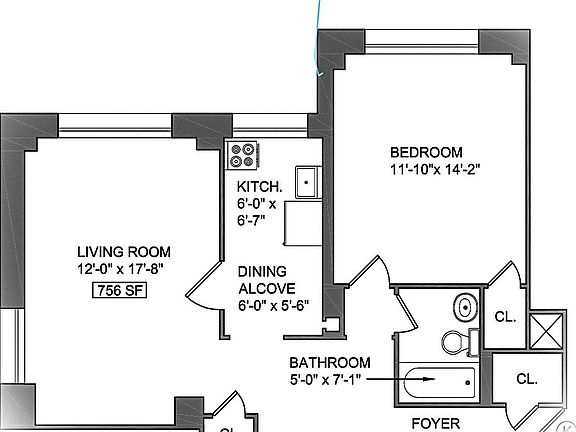 2nd image of 166 2nd Ave APT 5K