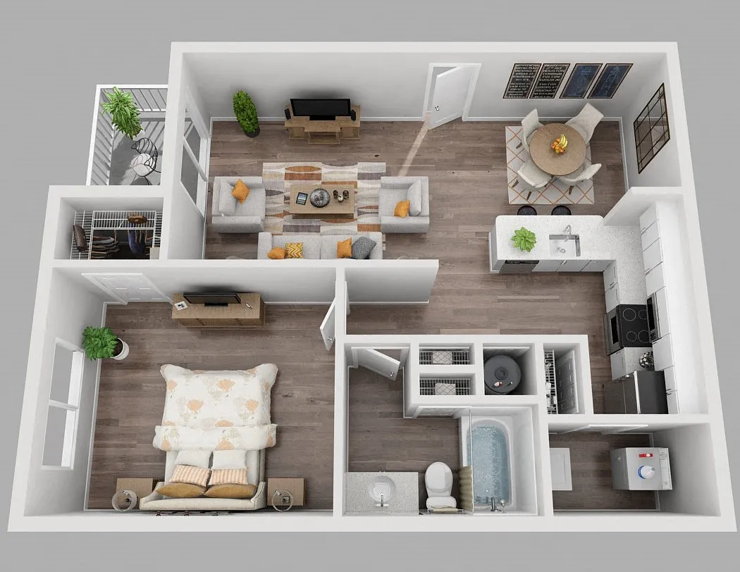 Floor plan Allamanda