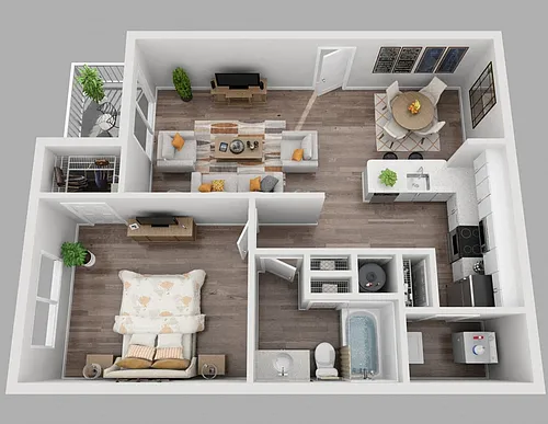 Floor plan Allamanda