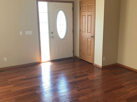 Looking back at front door