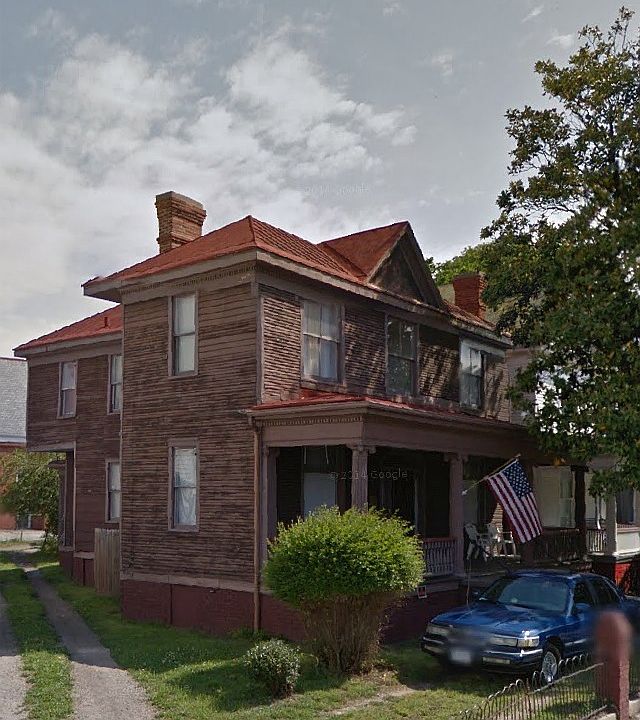 Angled view of house