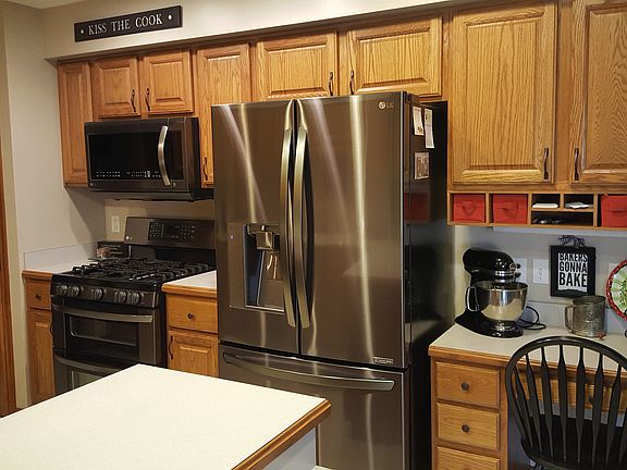 Black stainless appliances  