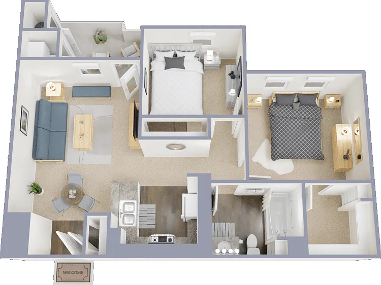 Plan C Floorplan Diagram