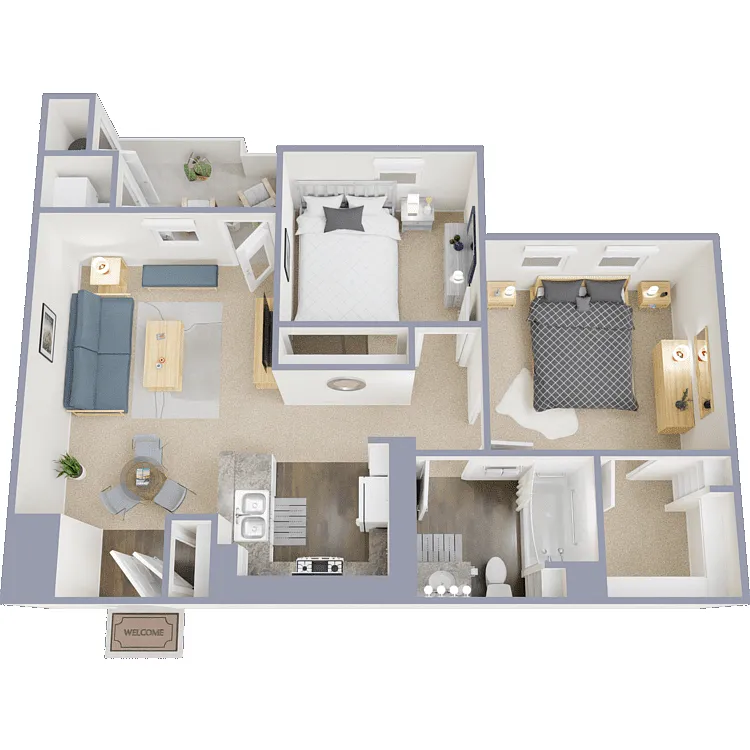 Floor plan Plan C