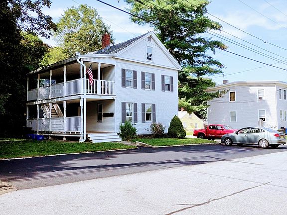 House and parking lot