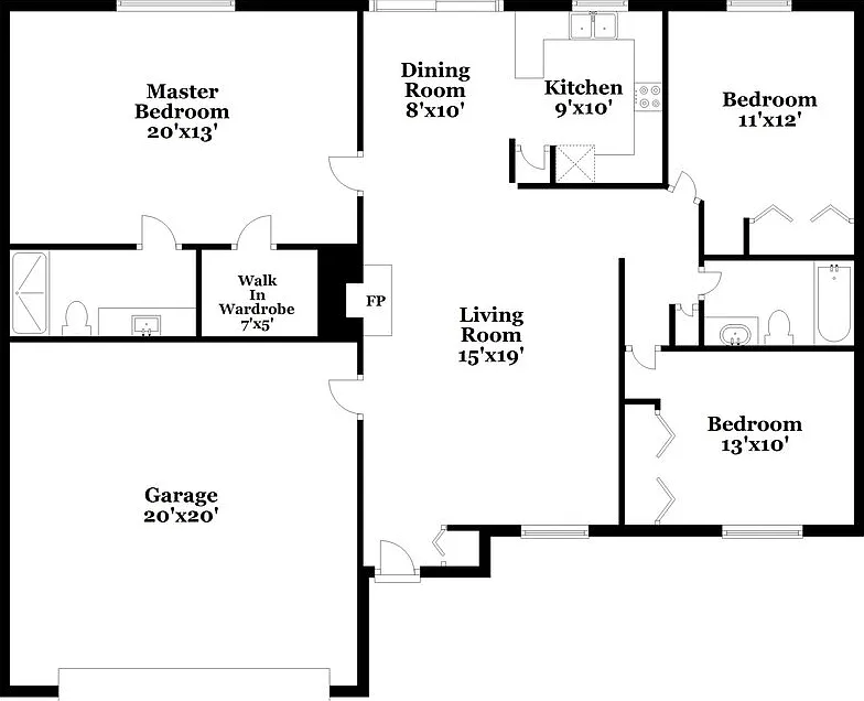 3 bed, 2.0 bath, 1361 sqft, $2,495 — Photo 2