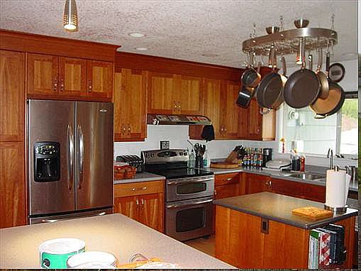 Custom cherry kitchen