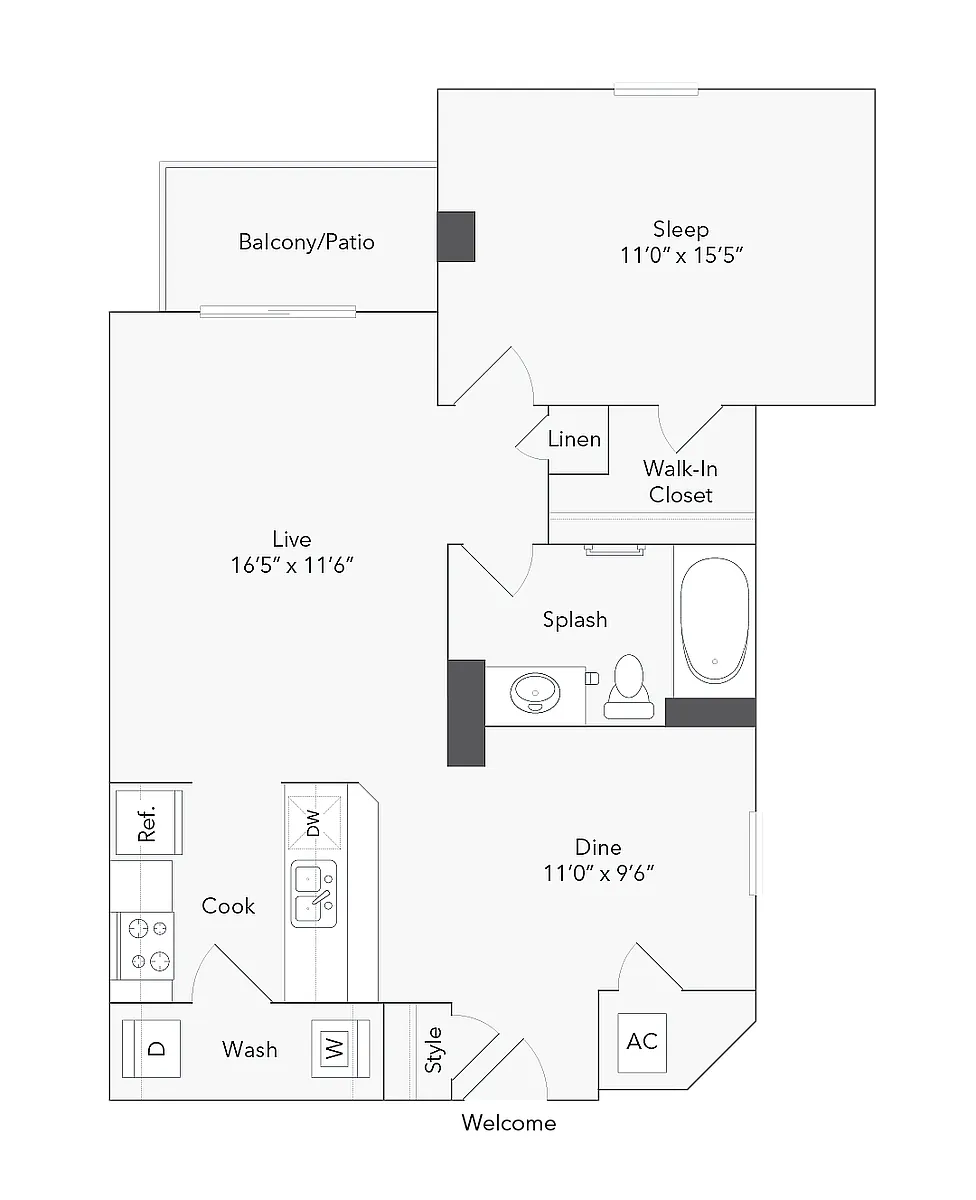 Floor plan Alfred
