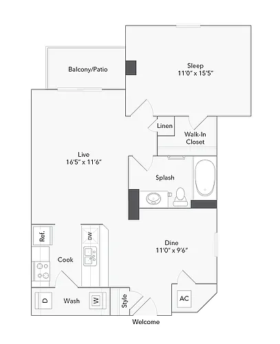 Floor plan Alfred