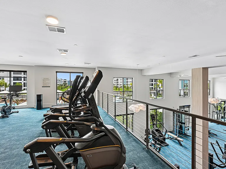 Two-Story Fitness Center with Strength, Cardio + Resistance Training