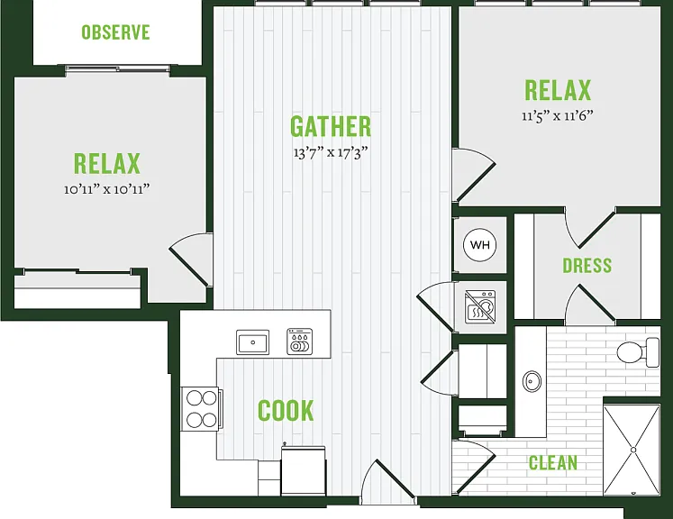 B2 Floorplan Diagram