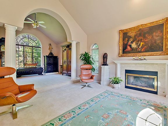 living room and music room