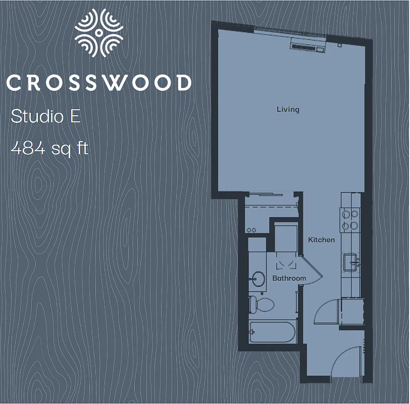 Floor plan Studio E