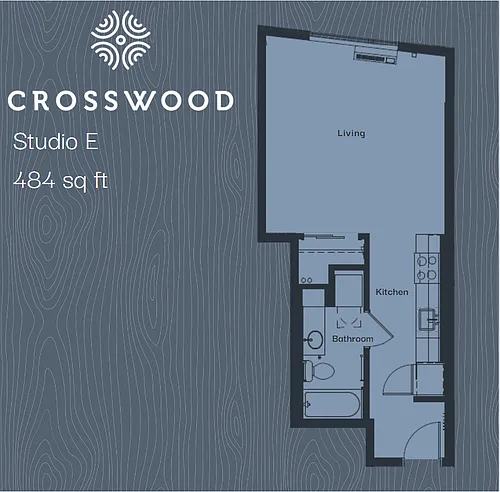 Floor plan Studio E