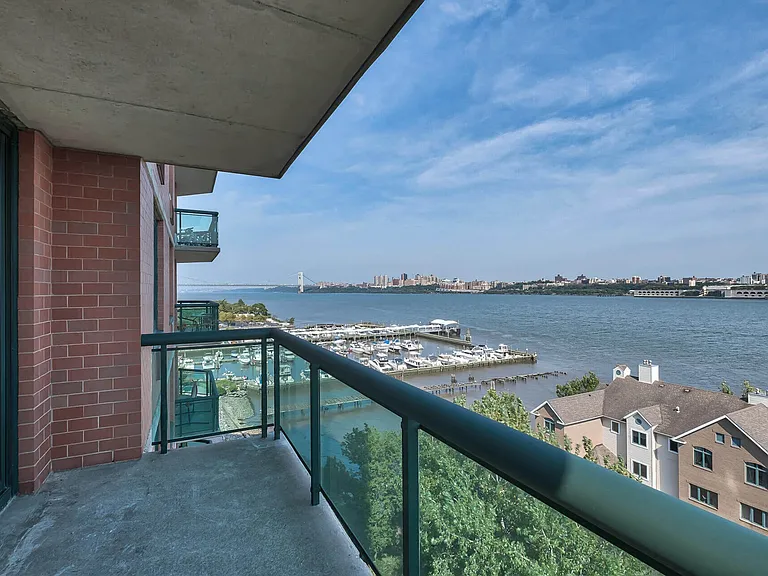 Private balconies overlooking the water