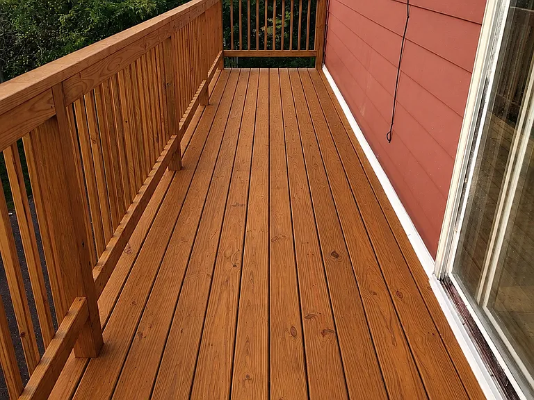 Deck off primary bedroom