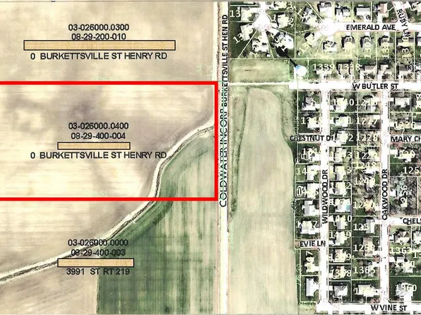 0 Burkettsville Saint Hen Rd, Coldwater, OH 45828