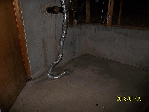 a cellar with separate area for storage only, a common area 