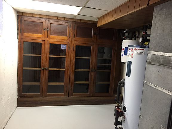 Bsmt pantry, solar hot water