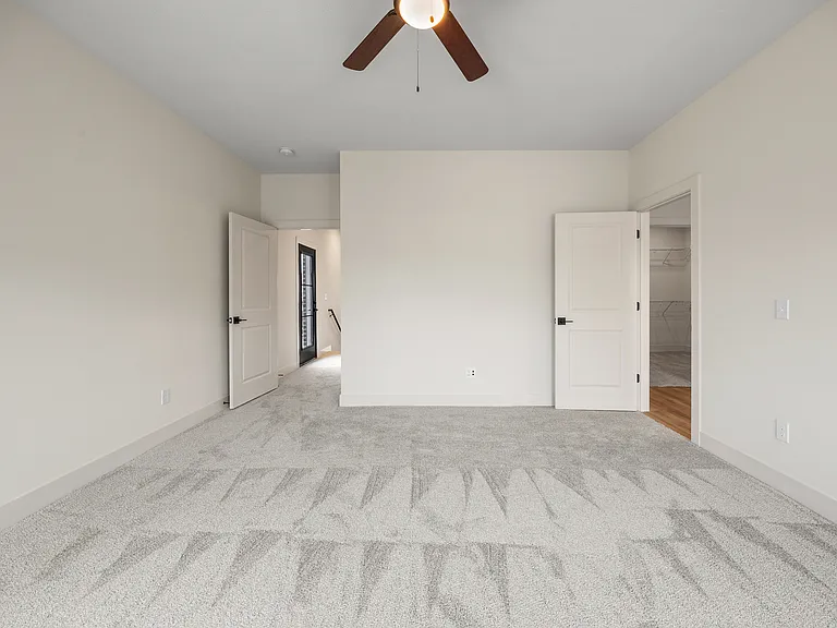 Primary bedroom (2-bedroom floorplan)