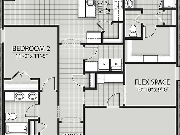 Jepson G II DSLD Homes Floorplan