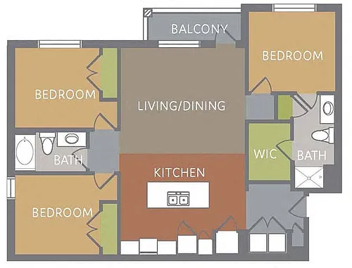 Floor plan Cottonwood