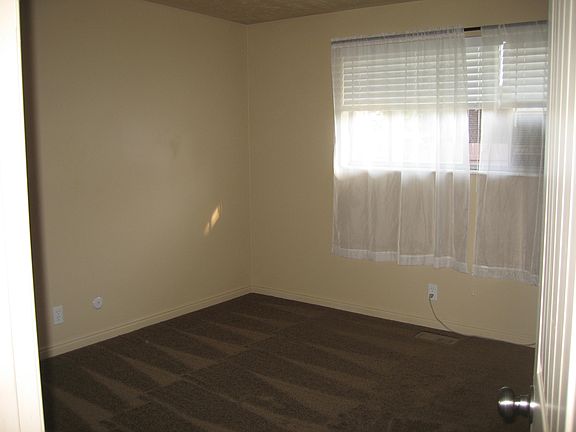 One of two upstairs bedrooms