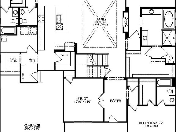 floor plan main level