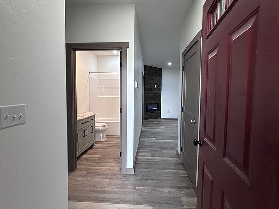 View from front door inside