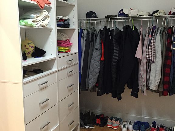 Master closet