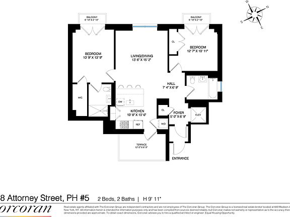 2nd image of 148 Attorney St Penthouse 5