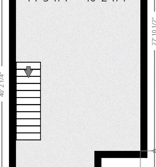 Basement with washer and dryer