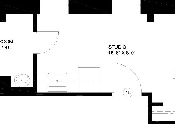 2nd image of 305 W 45th St APT 1L