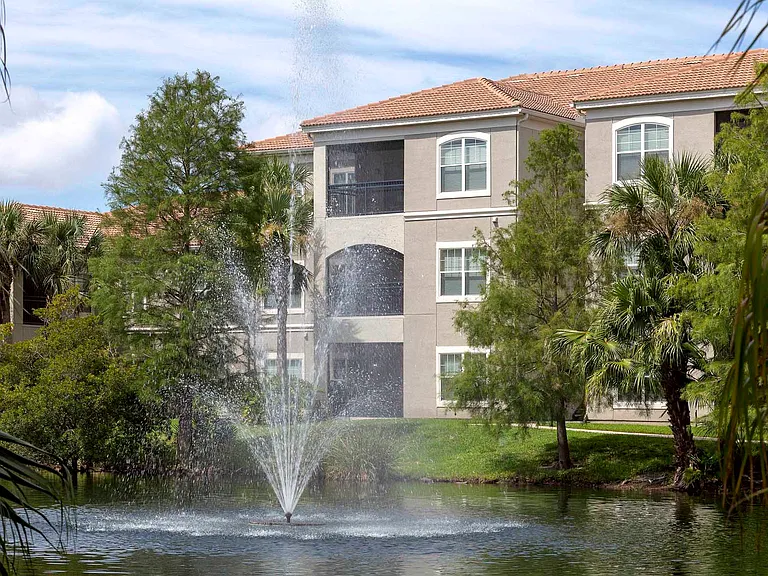 Fountain view