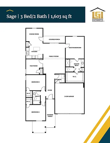 Floor plan Sage