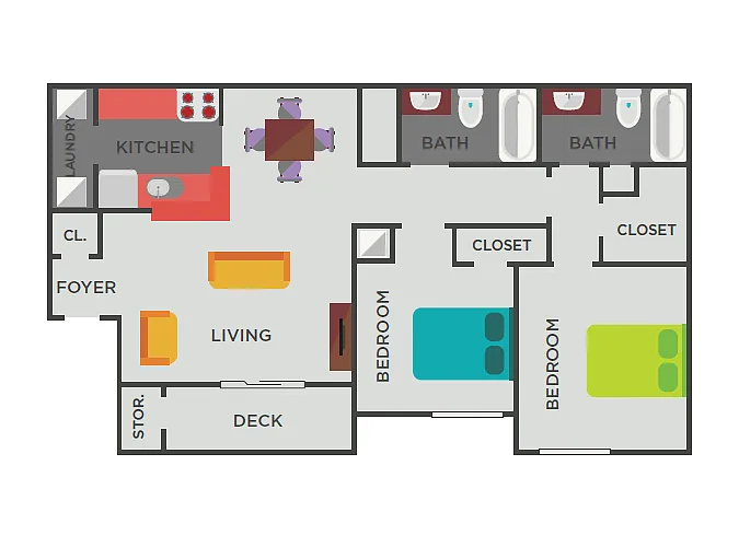 Floor plan B1