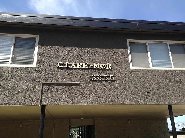 Front of the building
