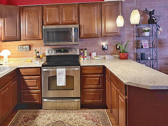 Plenty of cabinet space and countertop room for prepping
