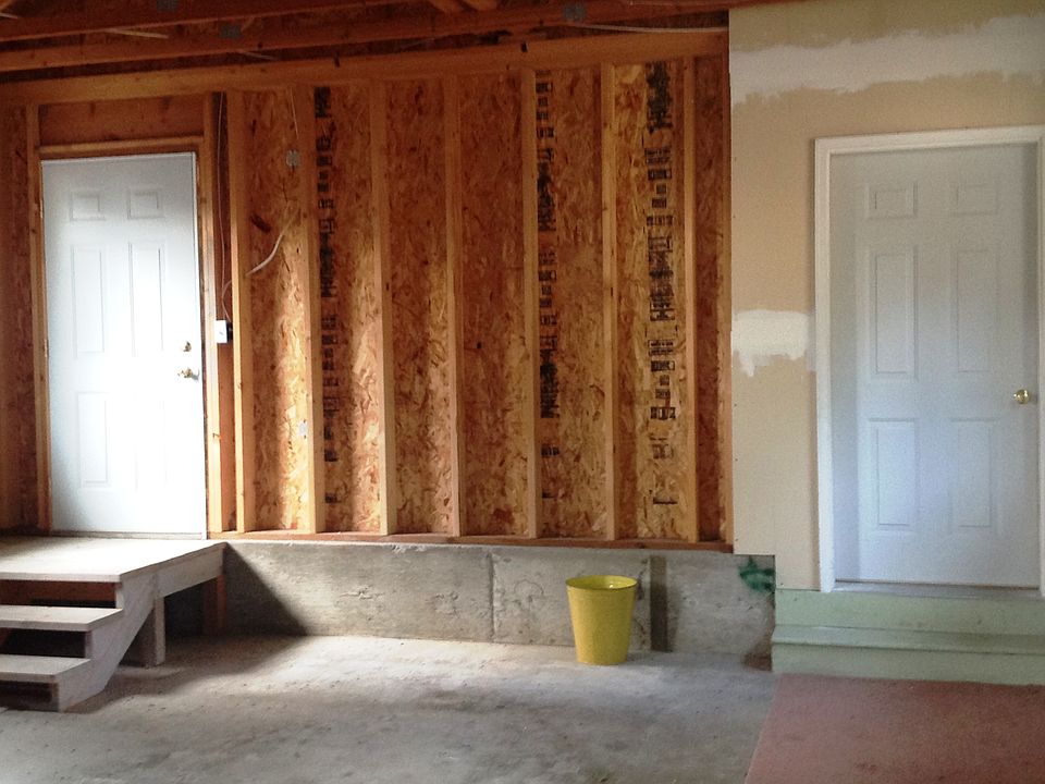 Entrance from garage
