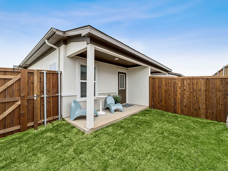 Private Fenced Backyard Private Fenced Backyard