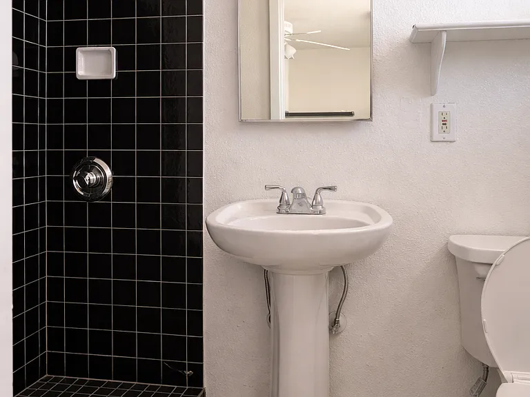 Bathroom for 2nd master bedroom, walk-in shower