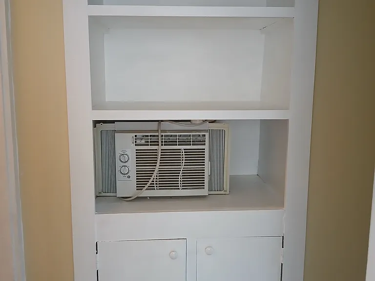 Linen closet in hall