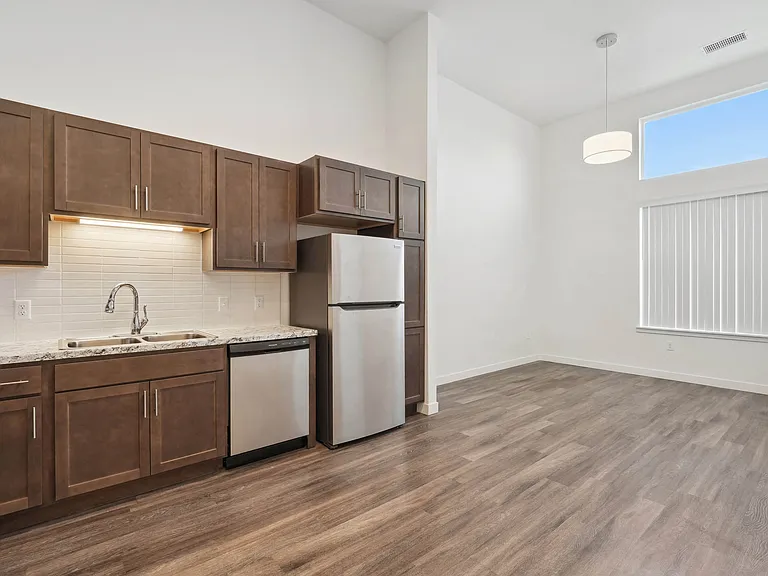 Kitchen and Living Room