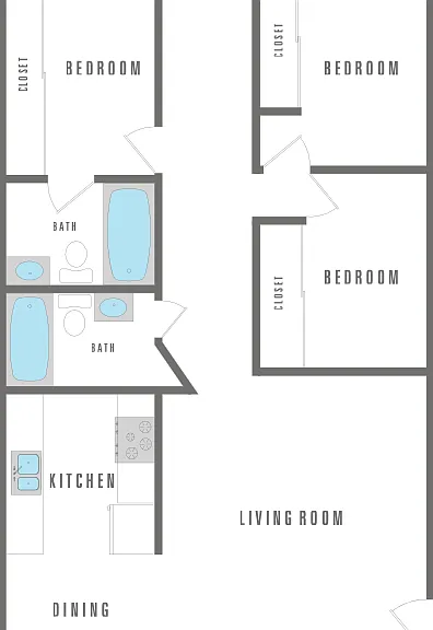 3 Bed 2 Bath 3 Bed 2 Bath
