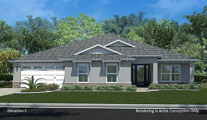 Montgomery E Elevation D Ocala, FL On Top of the World New Homes for Sale