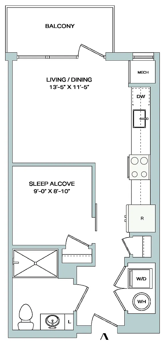 Floor plan A03