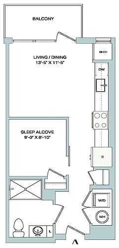 Floor plan A03